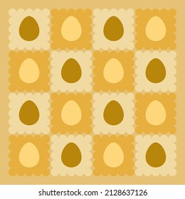 Seamless beautiful backgrounds on the theme of Easter for textiles, t-shirts, wrapping paper. 