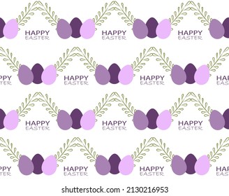 Seamless beautiful backgrounds on the theme of Easter