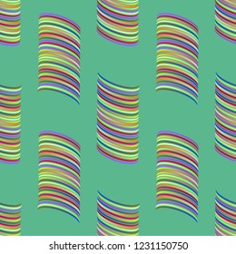 Seamless beautiful charming magic abstract background.
