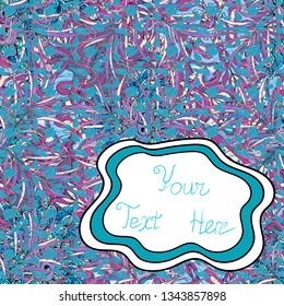Seamless Beautiful fabric pattern. Nice background. It can be used on wallpaper, mug prints, baby apparels, wrapping boxes etc. Neutral, white and blue on colors. Doodles cute pattern. Vector - stock.