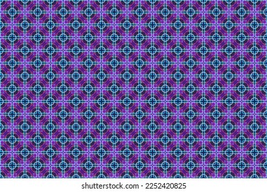 Seamless Beautiful Fashion Digital Print Art Graphic Texture Design Fabric Floral Shape Decoration Textile Vintage Modern Wallpaper Background Geometric Pattern