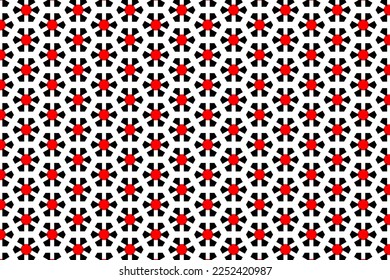 Seamless Beautiful Fashion Digital Print Art Graphic Texture Design Fabric Floral Shape Decoration Textile Vintage Modern Wallpaper Background Geometric Pattern