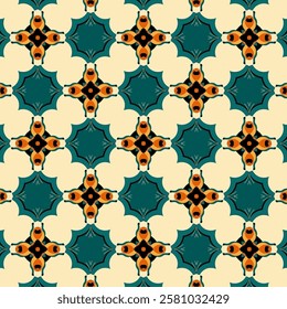 Seamless beautiful geometric patterns , textile fabric patterns 