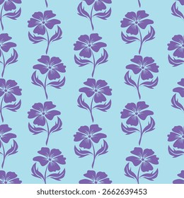 Diseño textil hermoso sin costuras del patrón de la flor del vintage