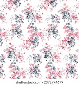 seamless bed sheet pattern design for digital print and any type of print