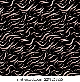 Seamless beige color complex lines pattern design. vector illustration. fashion, interior, wrapping, wall arts, fabric, packaging, web, banner