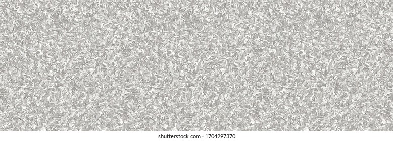Seamless beige grey variegated marl heather texture border background. Woven cotton banner. Blotched striped T Shirt style. Abstract vector pattern ribbon design. Mottled melange gray space dye 
