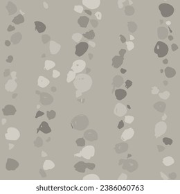 Seamless Beige Ink Dots Pattern