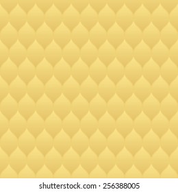 Seamless beige vintage ogee gradient pattern vector
