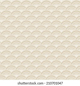 seamless beige and white geometric pattern