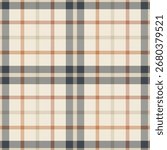 Seamless beige,gray color check pattern. Repeating patern plaid. Checkered design for prints. Repeated tartan fabric. Vector scottish fabriс. Ekose texture. Madras flannel.Checker line. Stripe gingham