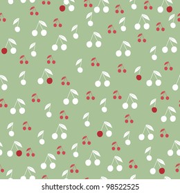 Seamless berry wallpaper