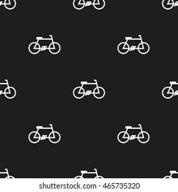 Seamless bicycle pattern