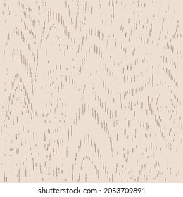 Seamless birch bark, wooden pattern. Wood grain texture. Dense lines. Abstract white background. Vector illustration