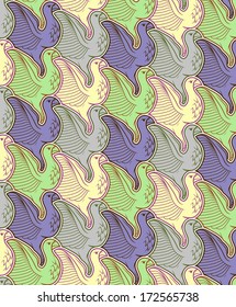 Seamless Bird Background/tessellation