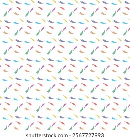 seamless bird feathers pattern illustrate 