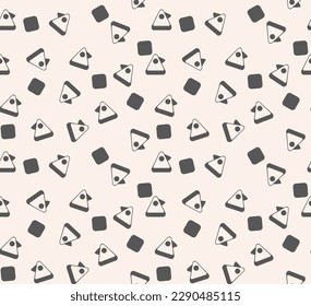 seamless bird pattern in minimal style .