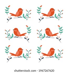 Seamless bird pattern with modern style ready to print. Pattern for kids, clothes, sewing, shirt and phone case. Bird vector illustration.