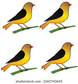 Seamless bird pattern with modern style ready to print. Pattern for kids, clothes, sewing, shirt and phone case. Bird vector illustration.