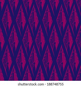 Seamless Bird Pattern (vector)