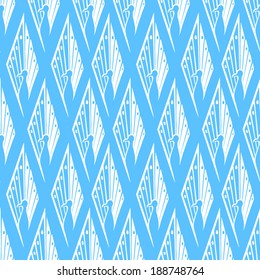 Seamless Bird Pattern (vector)