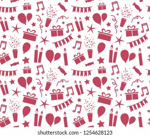 a seamless birthday pattern for every background