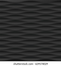 Seamless black abstract dark shadow pattern