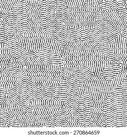 Seamless black abstract geometric background. Vector illustration