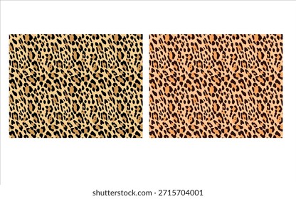 Seamless black and brown leopard print. Leopard Texture design. Animal pattern design. Modern seamless leopard pattern. Wildlife, texture for textile, fabric print.