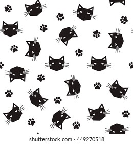 Vector Set Enamored Cats On White Stock Vector (royalty Free 