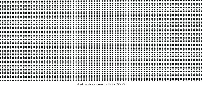 Seamless black dots white background. Seamless black grunge half tone dots gradient pattern. Half tone black dots wavy gradient on white background