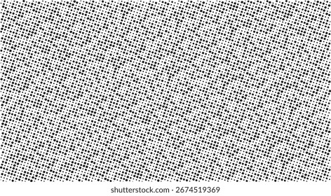 Fondo de diseño de patrón de textura punteada negra sin costuras para Ilustración vectorial Abstractas