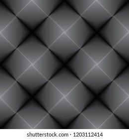 Seamless Black Geometric Background