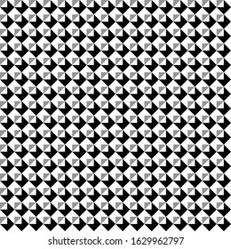 seamless black gray op art pattern