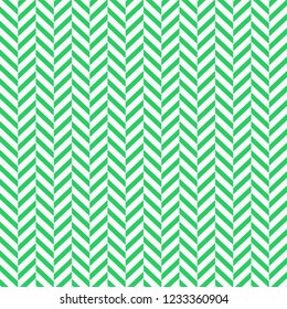Seamless black and green herringbone pattern vector