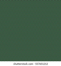 Seamless black and green zig zag pattern vector
