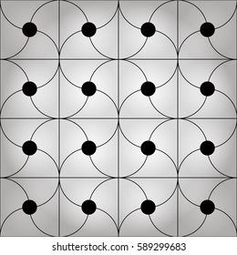 Seamless Black And Grey Abstract Background