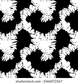 seamless black ink splat background. seamless splash water background. seamless pattern with splashes ink. Ink splatter seamless pattern background