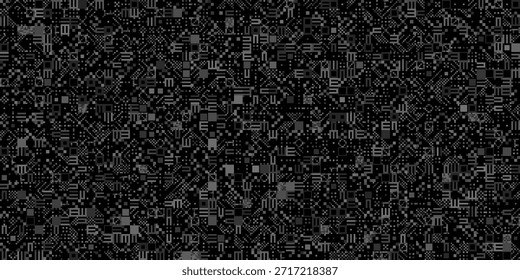 Textura de ruído preto sem costura com sutil fundo granulado manchas.