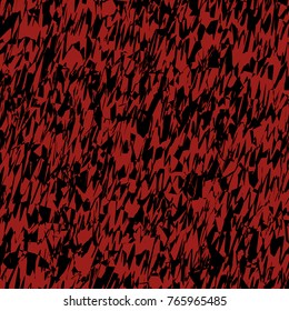 Seamless Black Red Grunge Structure Background Vector Pattern