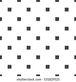 SEAMLESS BLACK SQUARE GLITTER PATTERN ON WHITE BACKGROUND
