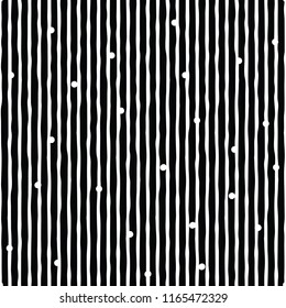 Seamless black stripe with dot, design texture background, design pattern print, 