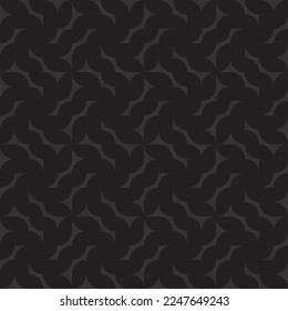 patrón geométrico victoriano negro impecable con adorno de mosaico