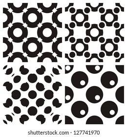 Seamless Black Wallpaper