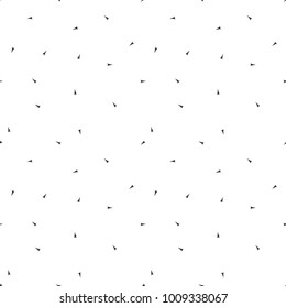 Seamless black and white abstract geometric arrows pattern vector