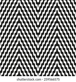 Seamless black and white abstract texture. Endless pattern with lines. Template for design and decoration