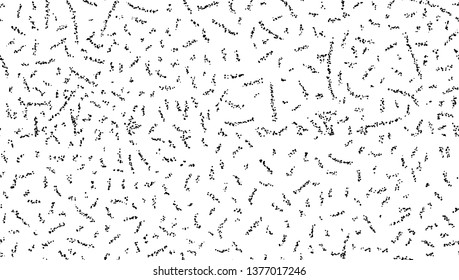 Seamless black and white abstract vector pattern