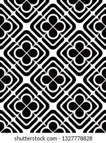 Seamless black and white background