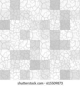 seamless black and white background with cells