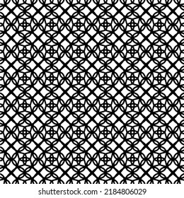 Fondo blanco y negro impecable con adornos florales. Ilustración del vector